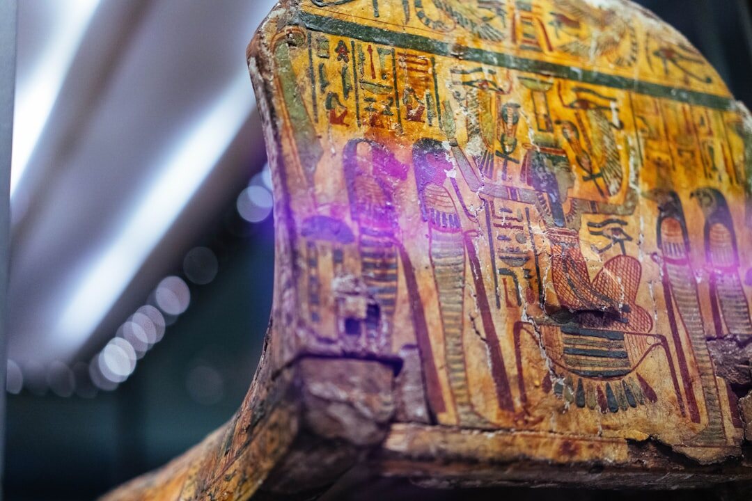 museum artifact close up